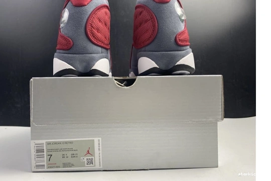 414571-600 Jordan Retro 414571-600 Flint Gym Air 13 Grey Red 0118